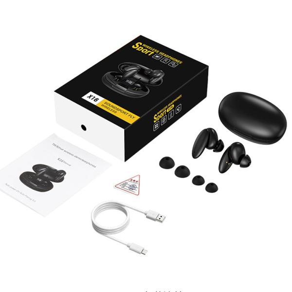 15m Noise Cancelling Bluetooth 5.0 Hifi Waterproof Touch Control Headset Earphone