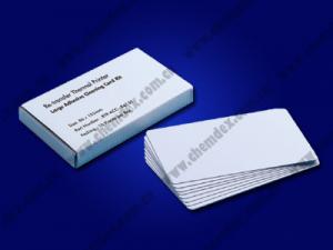 China Re-transfer cleaning cards/card printer Adhesive Cleaning Card/DNP cleaning cards/JVC adhesive cleaning cards on sale