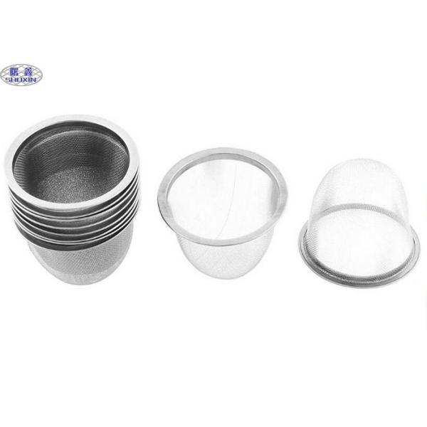 Small Stainless Steel Wire Mesh Baskets , Durable Herb Metal Wire Baskets Container