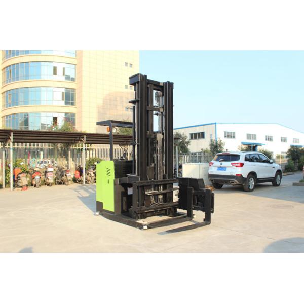 3 Way Electric Pallet Stacker for Narrow Aisle 1000kg Capacity
