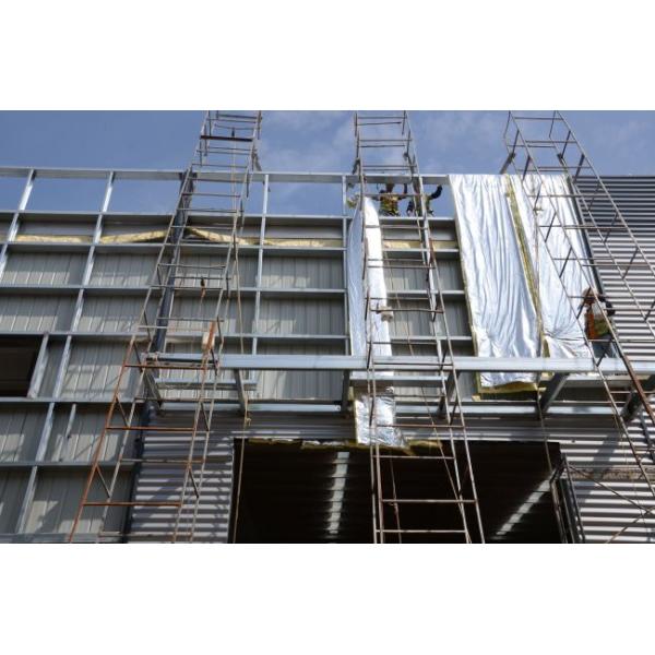 Prefabricated Large Span Steel Structure Construction Building Workshop (KXD-88)
