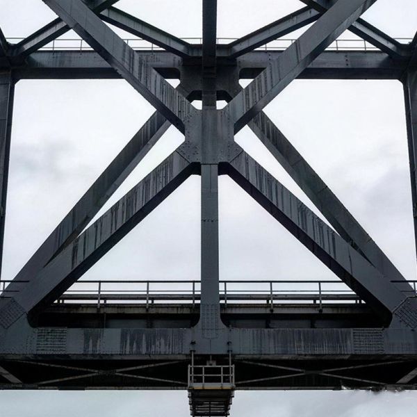 Hot Dip Galvanizing Steel Building Supports Reusable Customizable