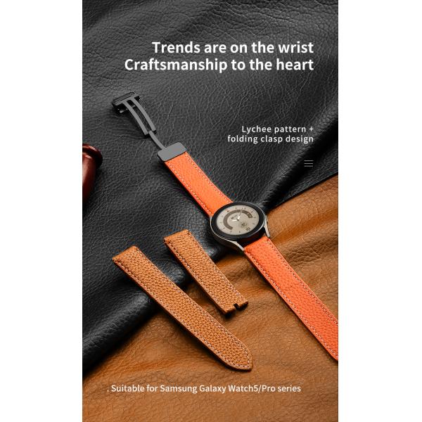 9 Colors Metal Folding Magnetic Buckle Watch Strap for Samsung Watch Series