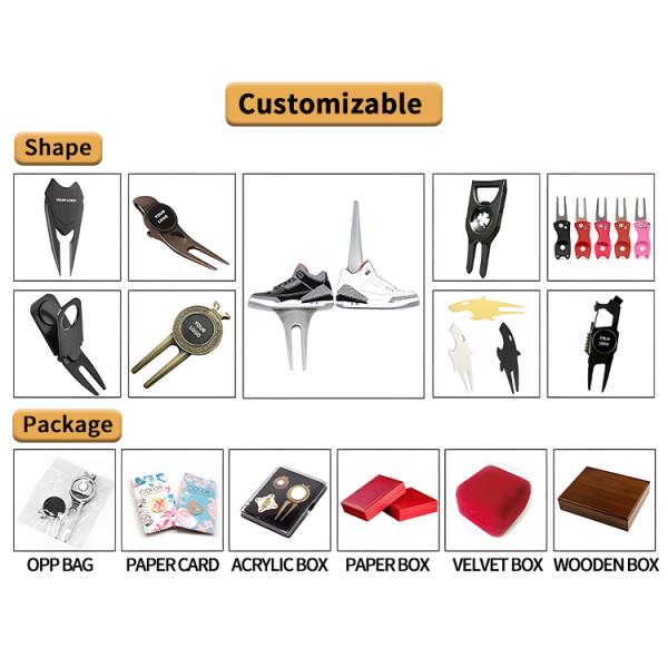 Chinese Supplier Multicolor Golf Club Sharpener Re-Grooving Tool Golf Divot Repair Tool Golf Divot Tool