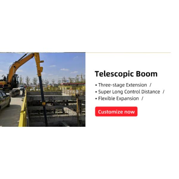 Thickened Excavator Pile Driver