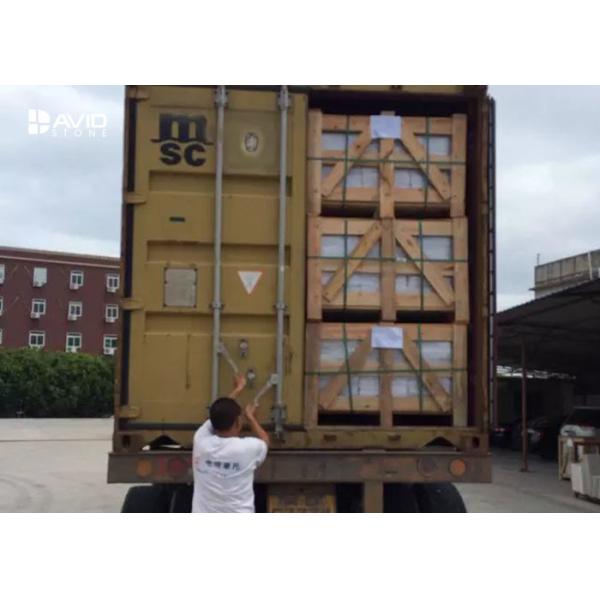 Yellow Sandstone Cultured Stone Wall Cladding Panels Fire Resistance
