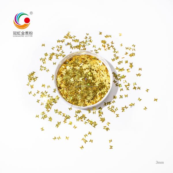 Star Flash Series PET Loose Glitter Powder Dust Quicksand Butterfly