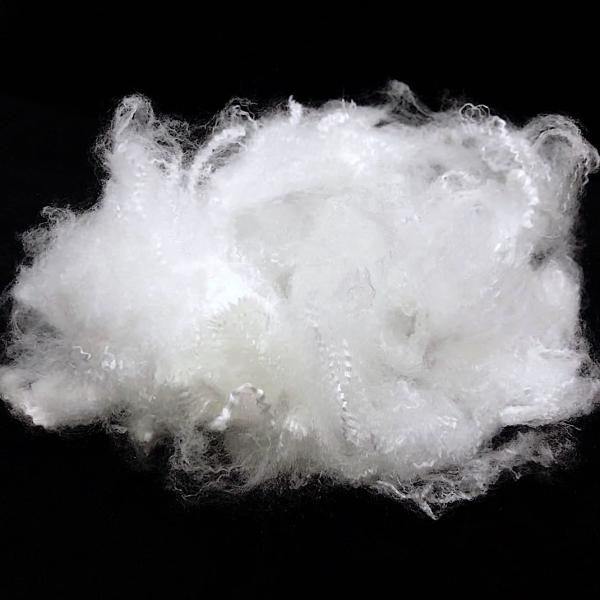 PA-B Compound Fiber 3D×64mm Bosilun Polyester Staple Fiber Anti Static PA-B Compound Fiber
