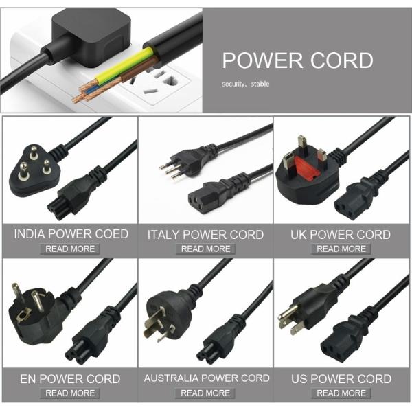 XianDa european computer 16a 250v vde eu laptop approved electric 2 in 240v ac tv C 19 euro electrical dyer power Cord