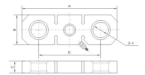 PPM325-DG-2 100t Crane Scale Load Cell