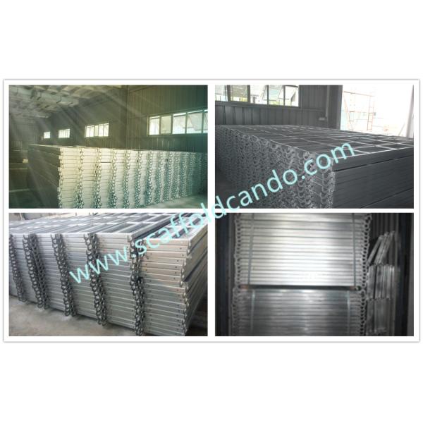 Q235 galvanized scaffold hook planks catwalk steel board metal plank with hooks 500*1800mmL 480*1829mmL for scaffoldings