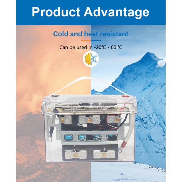Travel Trailer Lithium RV Battery Multifunctional Lightweight