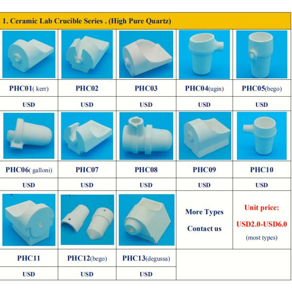 CE Dental Ceramic Quartz Casting Cups Bego Nautilus Casting Instruments Applied