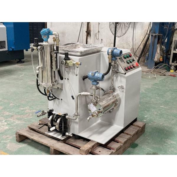 Laboratory Horizontal Pin Type Bead Mill / Sand Mill Machine 0.5L Capacity
