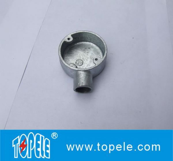 Quality TOPELE BS4568 / BS31 Malleable Iron / Aluminum One Way Terminal Electrical Conduit Circular Junction Box/ HANDY UTILITY for sale