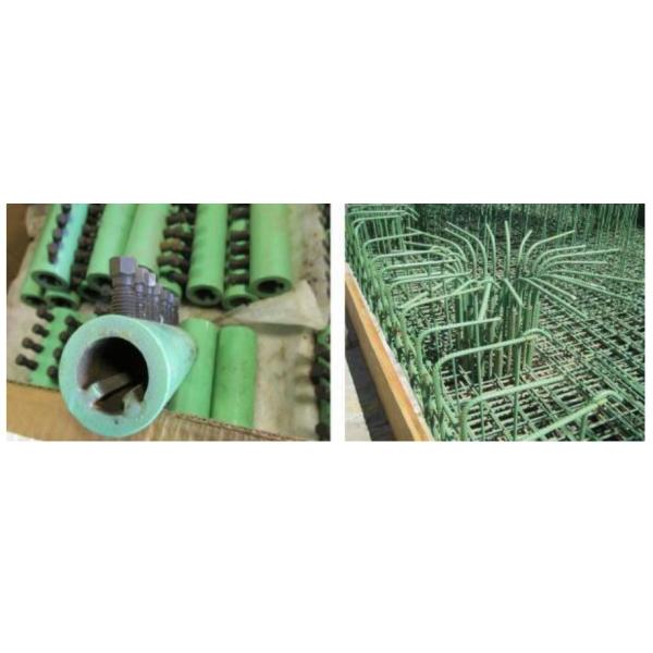 Mechanical Bar Anchor Bolt Coupler , Steel Material Rebar Splicing System