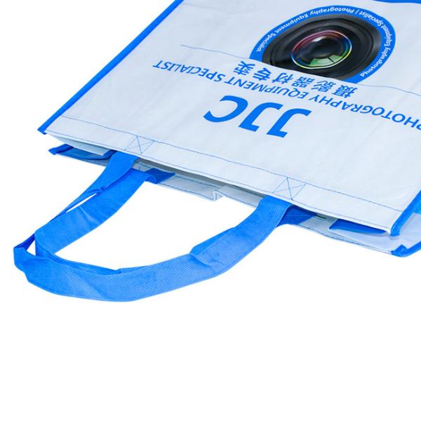 Promotional Reusable Shopping Bags , Personalized Non Woven Tote Bags