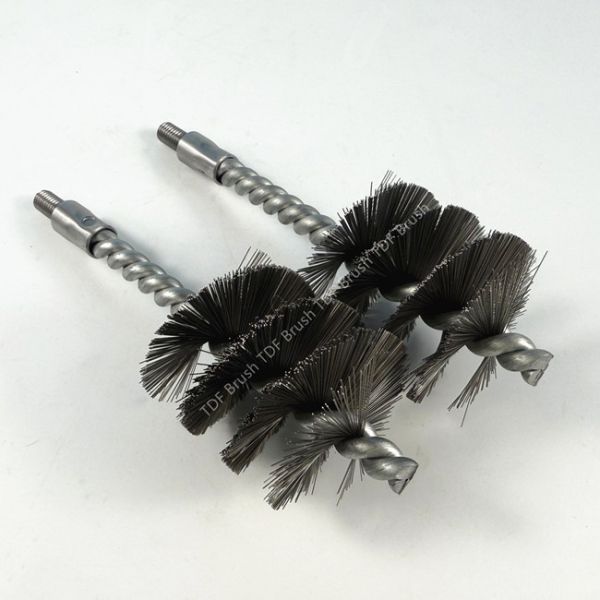 Stainless Steel Twisted Wire Tube Cleaning Brush Custom Size Durable