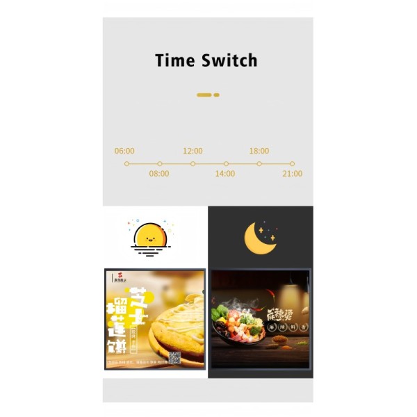 1:1 Aspect Ratio Square LCD Display Smart Digital Art Frame Android WiFi Wall Mounted Advertising Screen Kiosk OEM