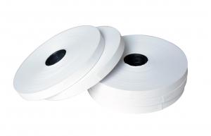 China Hot Melt White Kraft Paper Tape , Paper Tape For Pasting Box Corner on sale