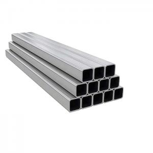 China Seamless 50mmX50mm inox tube 304 1 2 square pipe 316 304 Rectangular Stainless Steel Pipes Tube For Construction on sale