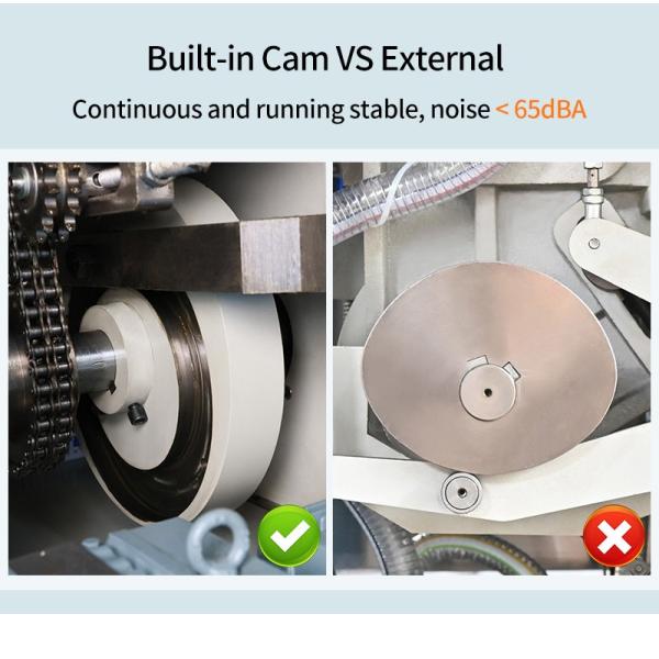 Built-in Cam VS External Continuous and running stable, noise < 65dBA