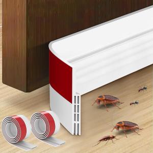 China Self Adhesive Soundproof Dustproof Door Bottom Sweep Strip For Exterior & Interior Doors on sale