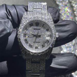 Buy cheap 31mm Quartz Diamond Watch 31 Carats Rolex Diamond Watch For Women product