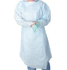 Buy cheap Non Reinforced Medical Protective Suit SMS Material Light Blue Anti Bacteria product