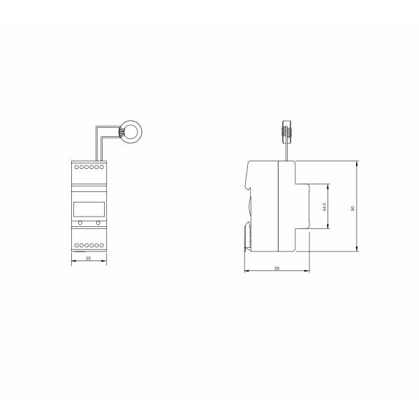 BRSC-01 AC SPD Lightning Surge Protector Electric Protection Devices Counter Surge Arrestor Lightning Strike Surge current counter