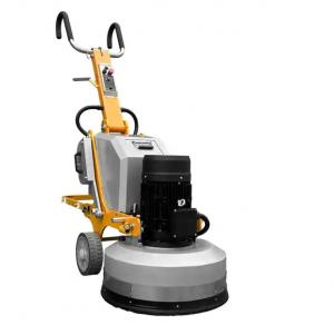 China Yellow Black And Write Concrete Floor Grinder 550mm 1250rpm With 6 Heads on sale