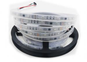 Buy cheap Programmable Full Color Digital LED Strip Lights 12V 5 Meter / Roll Energy Saving product
