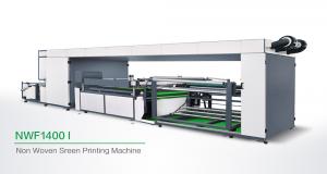 Buy cheap Automated Single Color Non Woven Screen Printing Machine / Roll To Roll Screen Printing Equipment product
