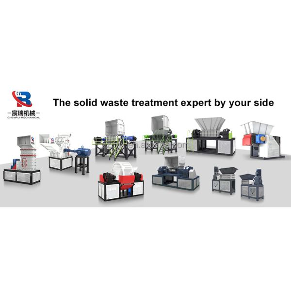 High Torque Single Shaft Shredder Machine for Plastic Pallet Crates ABS PS PVC