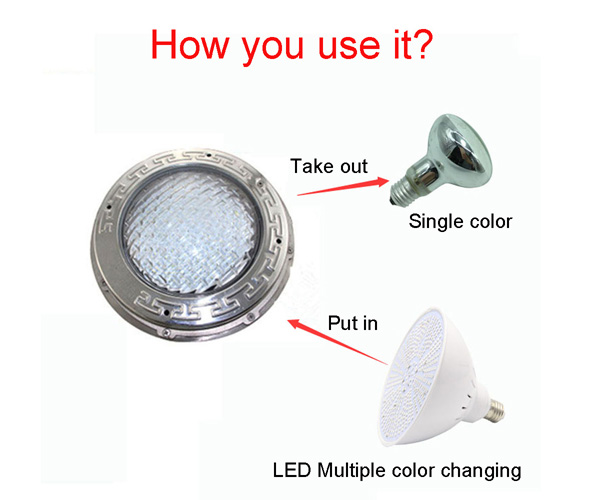 Remote Control 12V E27 Pentair Hayward Light Fixture