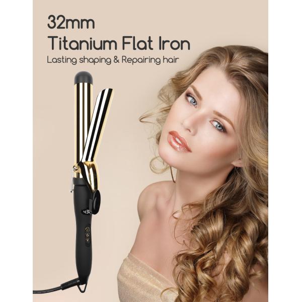 Titanium Professional Series Ceramic Hair Curling Wand New Salon Tools