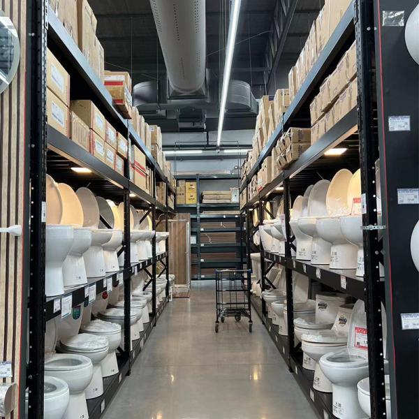 Supermarket Shelves With Metal Construction Grocery Gondola Shelving