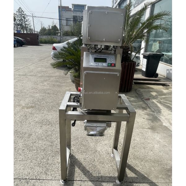 Free Fall Metal Detector Plastic Master Batch Granule Separator JZD-P16