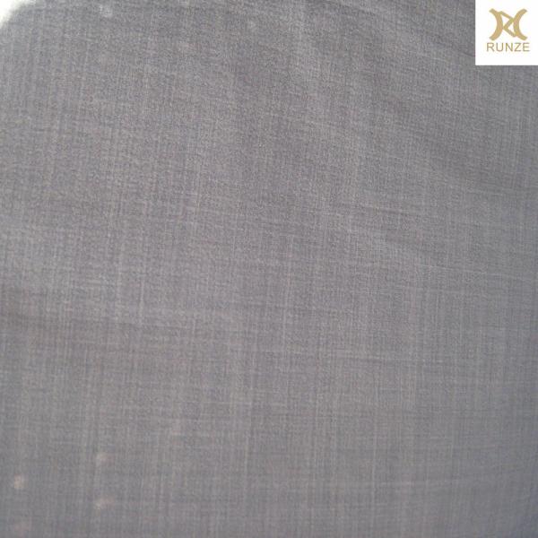 Stretch Polyester Spandex Grey Color Women Clothing Fabric 100D 40D Medium Weight 57/58