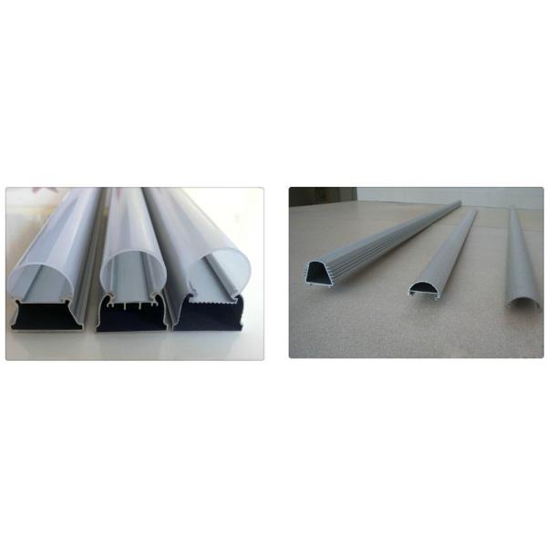 Aluminum matt silver LED tube