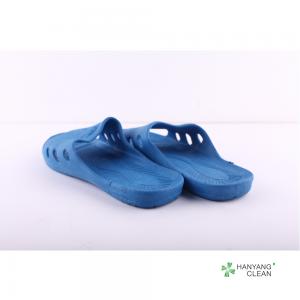 Buy cheap China Anti Slip Blue SPU Cleanroom Antistatic ESD Safety Slippers Sandals women and men rubber shoes factory product