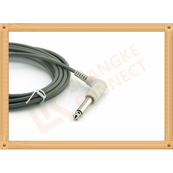 6.35 Male Plug Connector Medical Temperature Sensor YSI 400 Series Cktronics