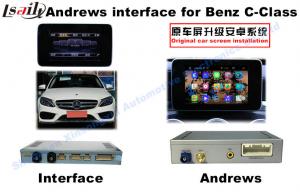Buy cheap Mercedes benz C class GPS Auto Navigation Systems mirror link 480*800 Android 6.0 7.1 product
