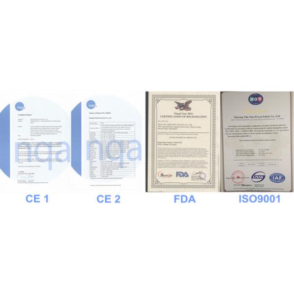 Disposable Hair Cover PP Non Woven Fabric Bouffant Cap For Food Industry