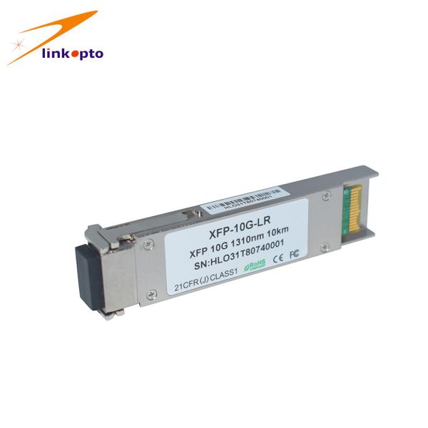 Duplex LC Cisco 10g Xfp LR Optical Module , 20km Xfp Fiber Connector 1310nm Wavelength