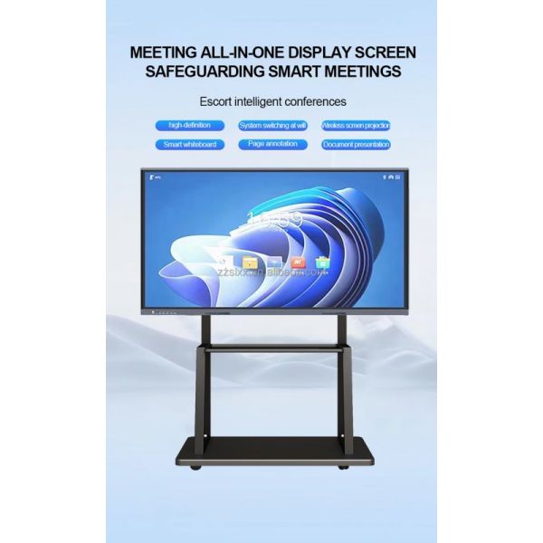 Certification UHD Smart Board Touch Screen Interactive Whiteboard LED All-in-one Machine