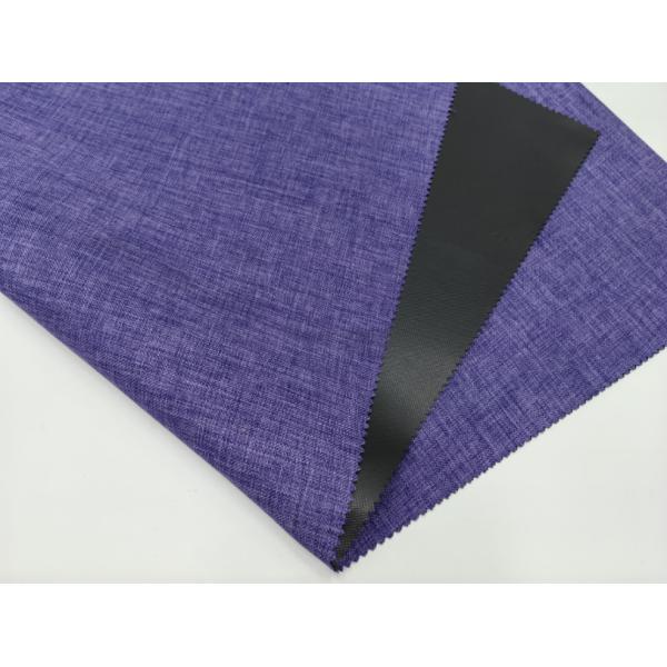 Purple 600D Cation Fabric 150cm According To Color Card