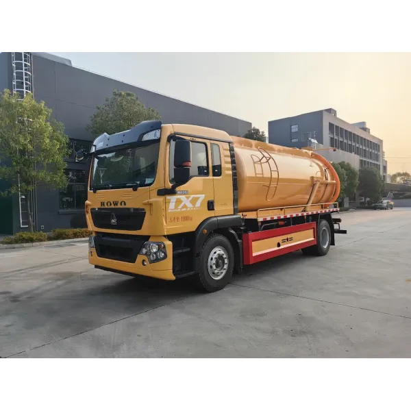 HOWO Vacuum Sewage Suction Truck Factory Low Price Sale