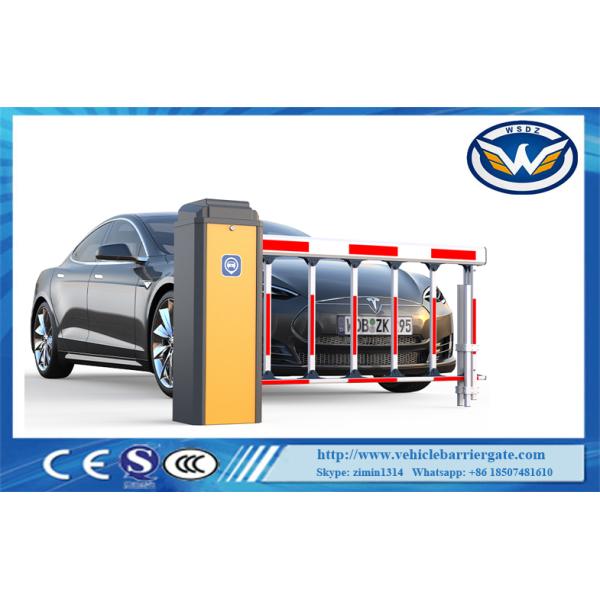 Remote Automatic Boom Barrier Gate Speed Adjustable BLDC Motor 24V DC RFID Reader