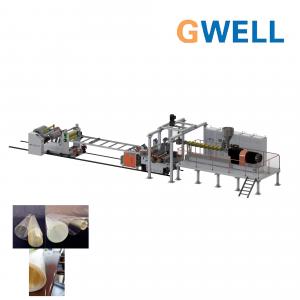 Buy cheap Plastic Hollow PC Sheet Extrusion Line , Roofing Sheet Tile Producing Machine product